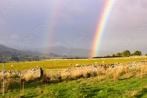 rainbow over the dales 