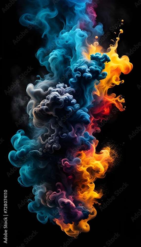 Colorful Smoke Colorful Smoke