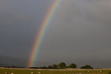 rainbow over the hills 