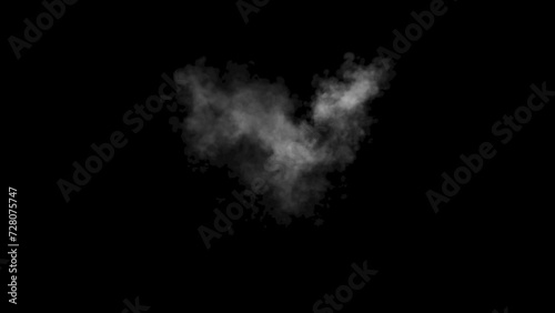 2D FX Cartoon SMOKE explosion Elements motion graphics hand-drawn animations of cartoon smoke effects. Alpha channel included .4K video. Transition.