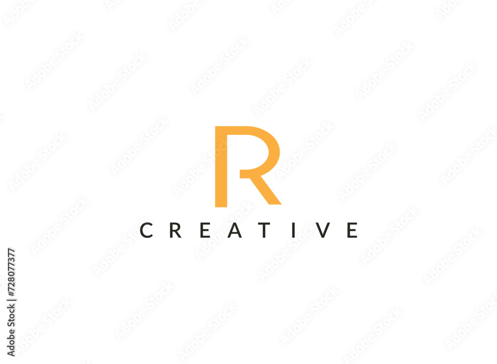 Sophisticated letter R insignia, encapsulating simplicity and elegance. A visual ode to modern minimalism Sophisticated letter R insignia, encapsulating simplicity and elegance. A visual ode to modern minimalism