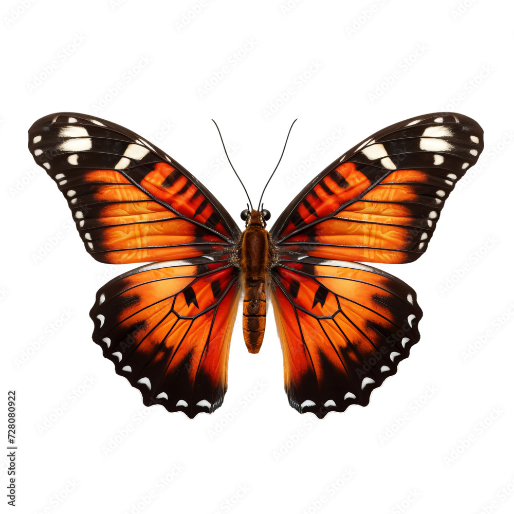 Fototapeta premium butterfly isolated on white