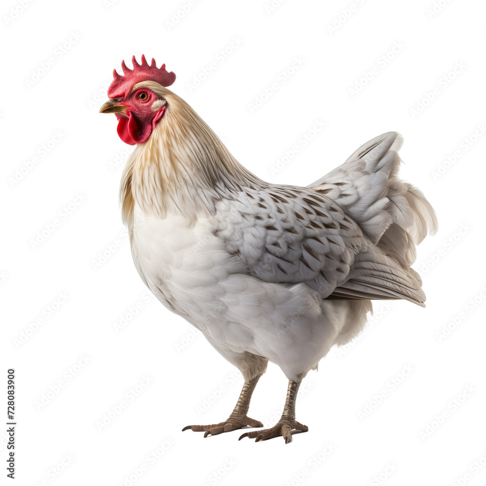 Fototapeta premium rooster isolated on white