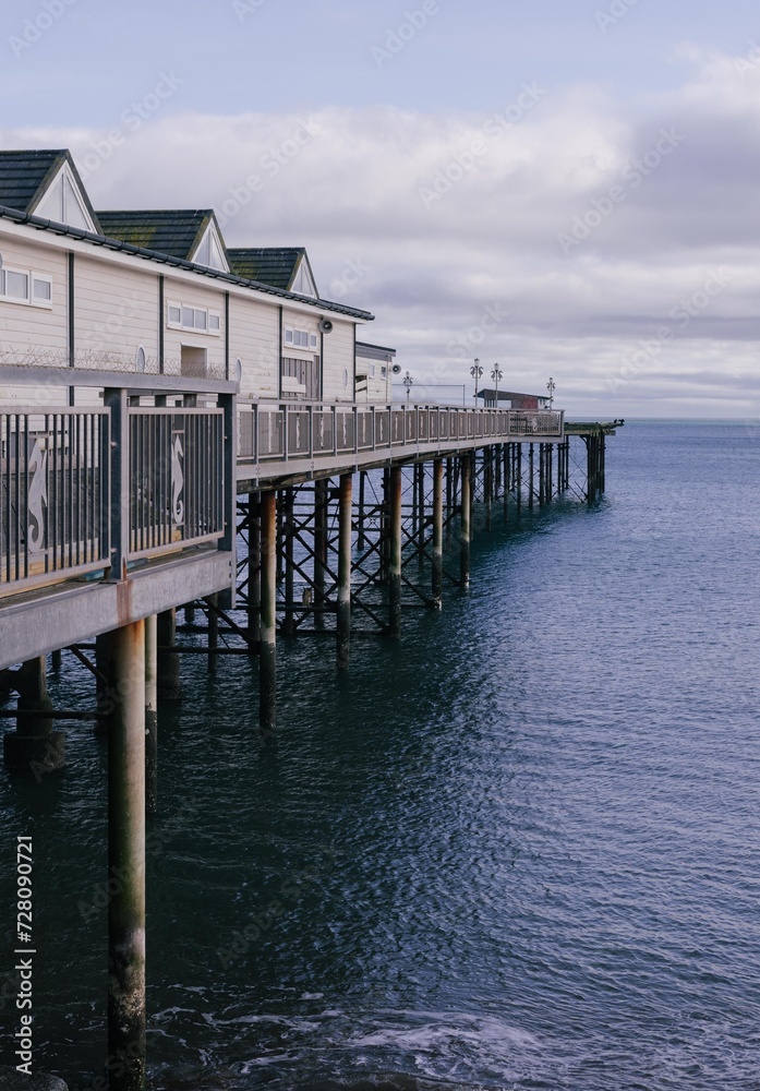 pier in the sea