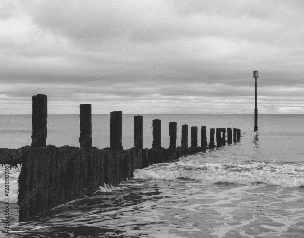 pier in the sea