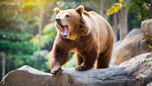 bear roaring