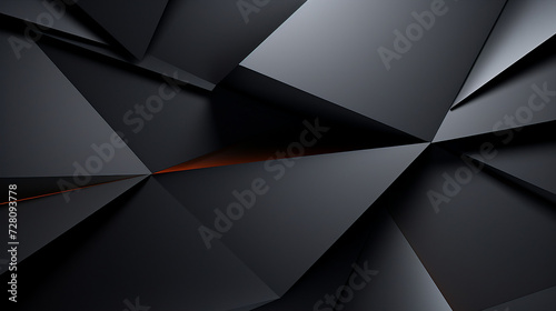 Dark abstract background with geometric shapes and lines