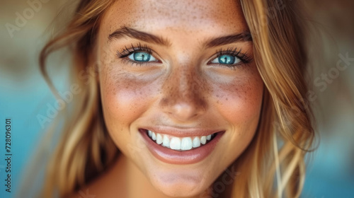Healthy woman smiling © Neuroshock
