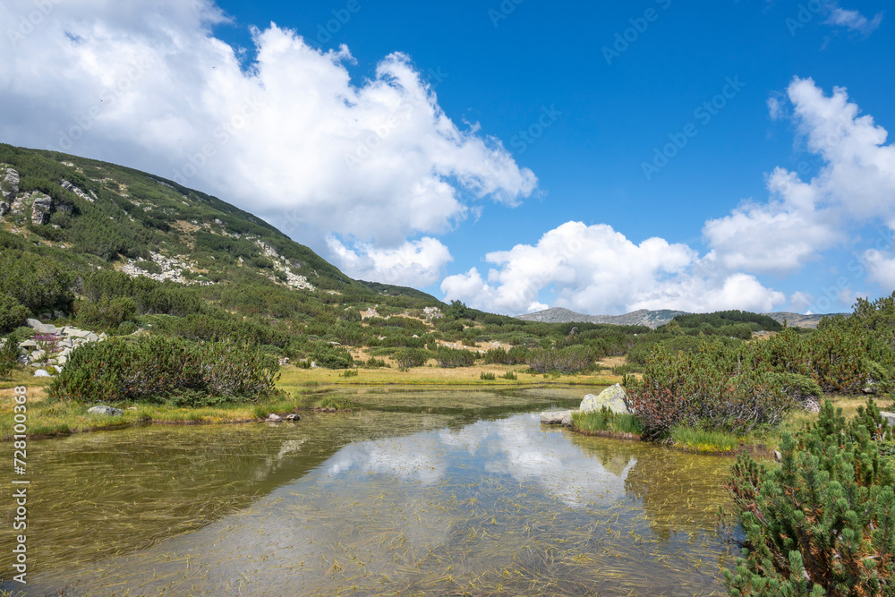 Fototapeta premium Rila mountain near The Fish Lakes (Ribni Ezera), Bulgaria
