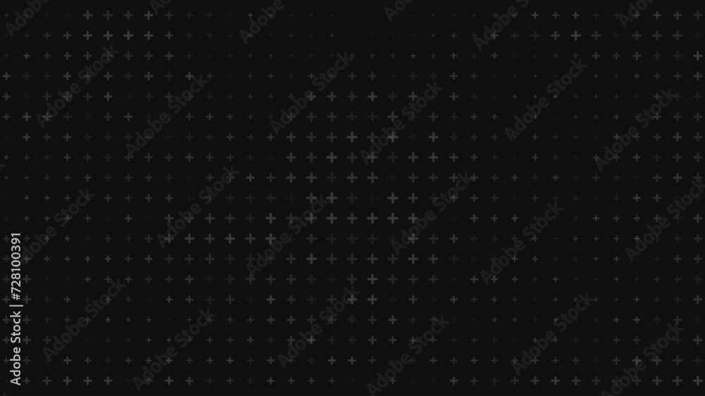Plus Symbols Pattern. Abstract Black and White Background Plus Symbols Pattern. Abstract Black and White Background