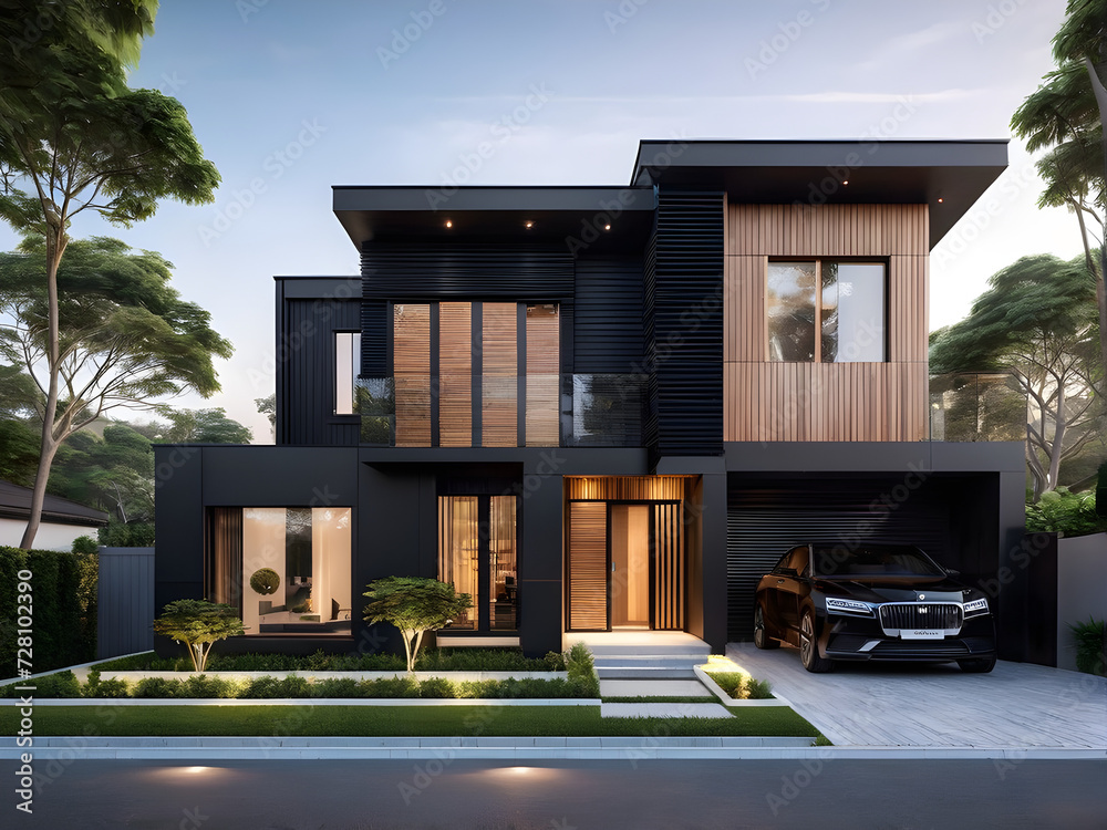 Impeccable Modern Villa Haven - Luxury Garage Enclave Personified
Impeccable Modern Villa Haven - Luxury Garage Enclave Personified