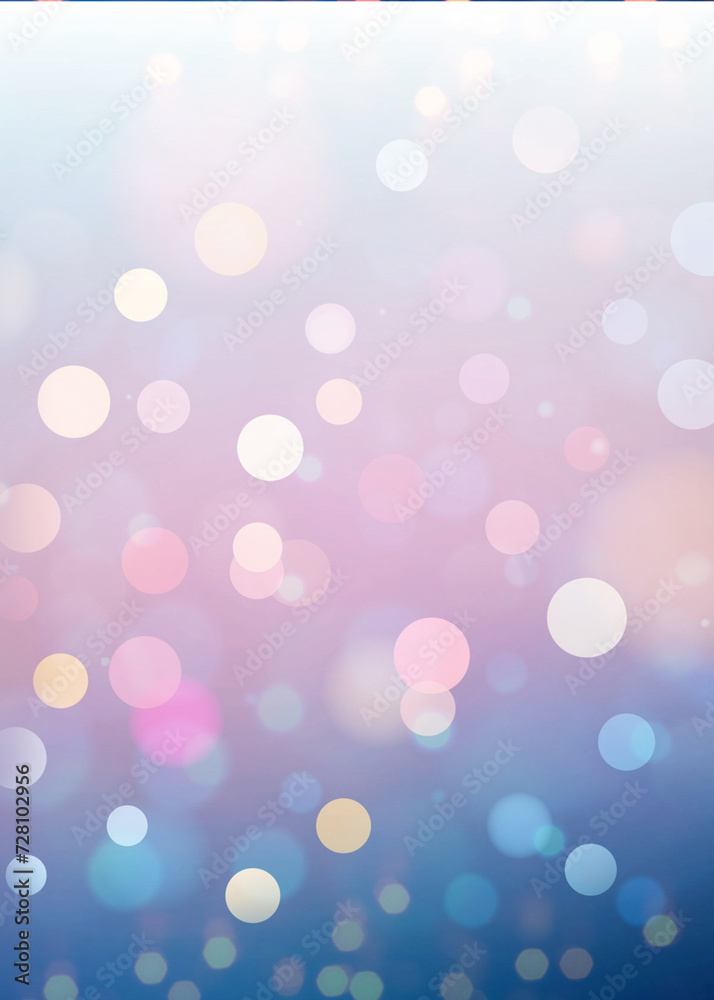 Fototapeta premium Blue bokeh background perfect for Party, Anniversary, Birthdays, and various design works