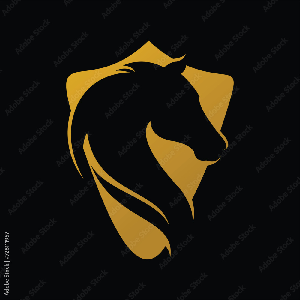 Horse logo template vector design Horse logo template vector design