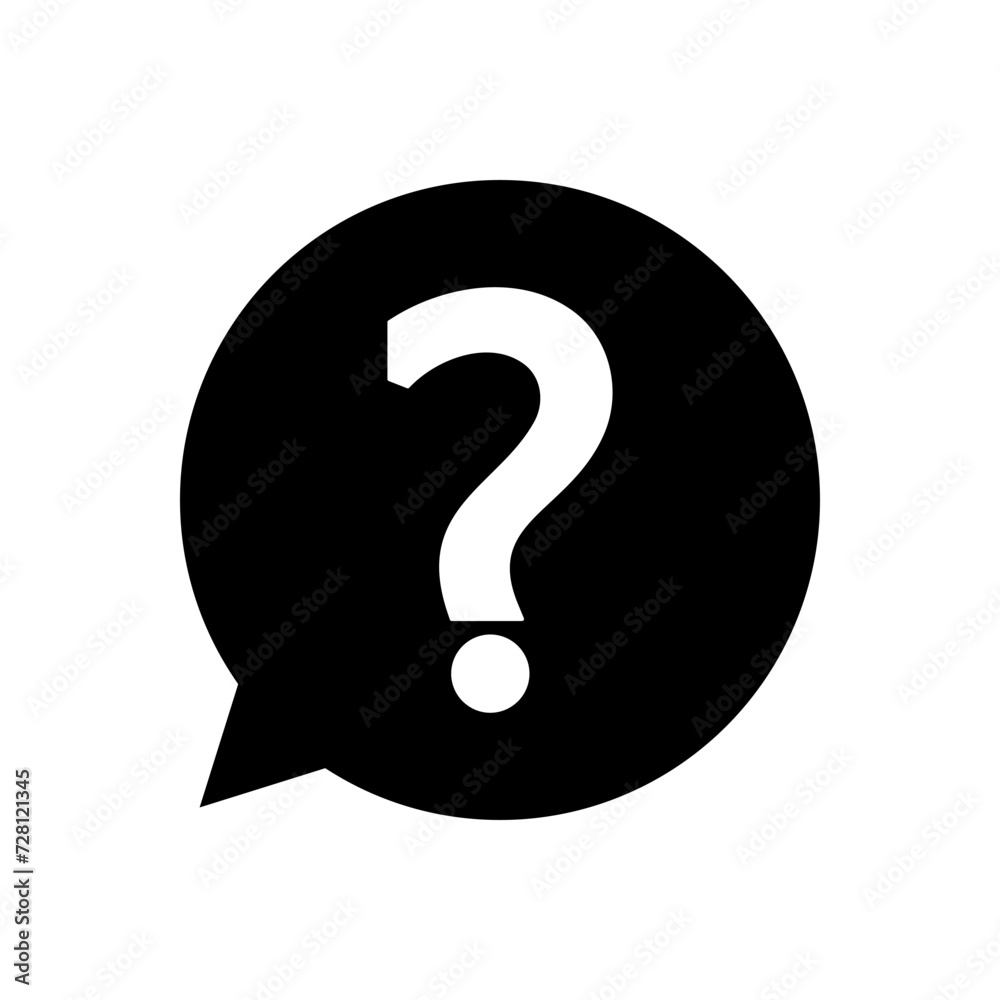 Question icon vector. question mark icon vector. Question icon vector. question mark icon vector.