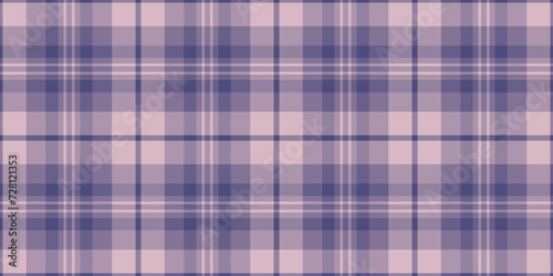 Nyc check vector tartan, apparel texture plaid pattern. Gentle seamless textile fabric background in pastel and indigo colors.