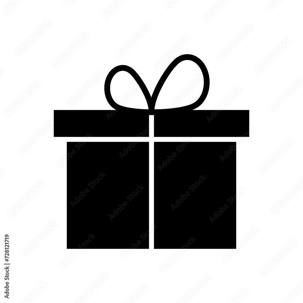 Gift icon vector. gift vector icon. birthday gift Gift icon vector. gift vector icon. birthday gift