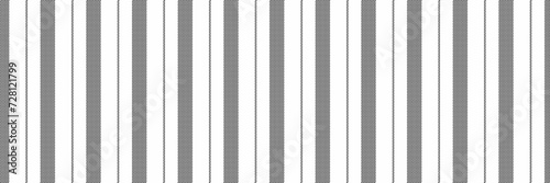 Fabric textile background vertical, package stripe lines seamless. Hat texture vector fabric pattern in white and black colors.