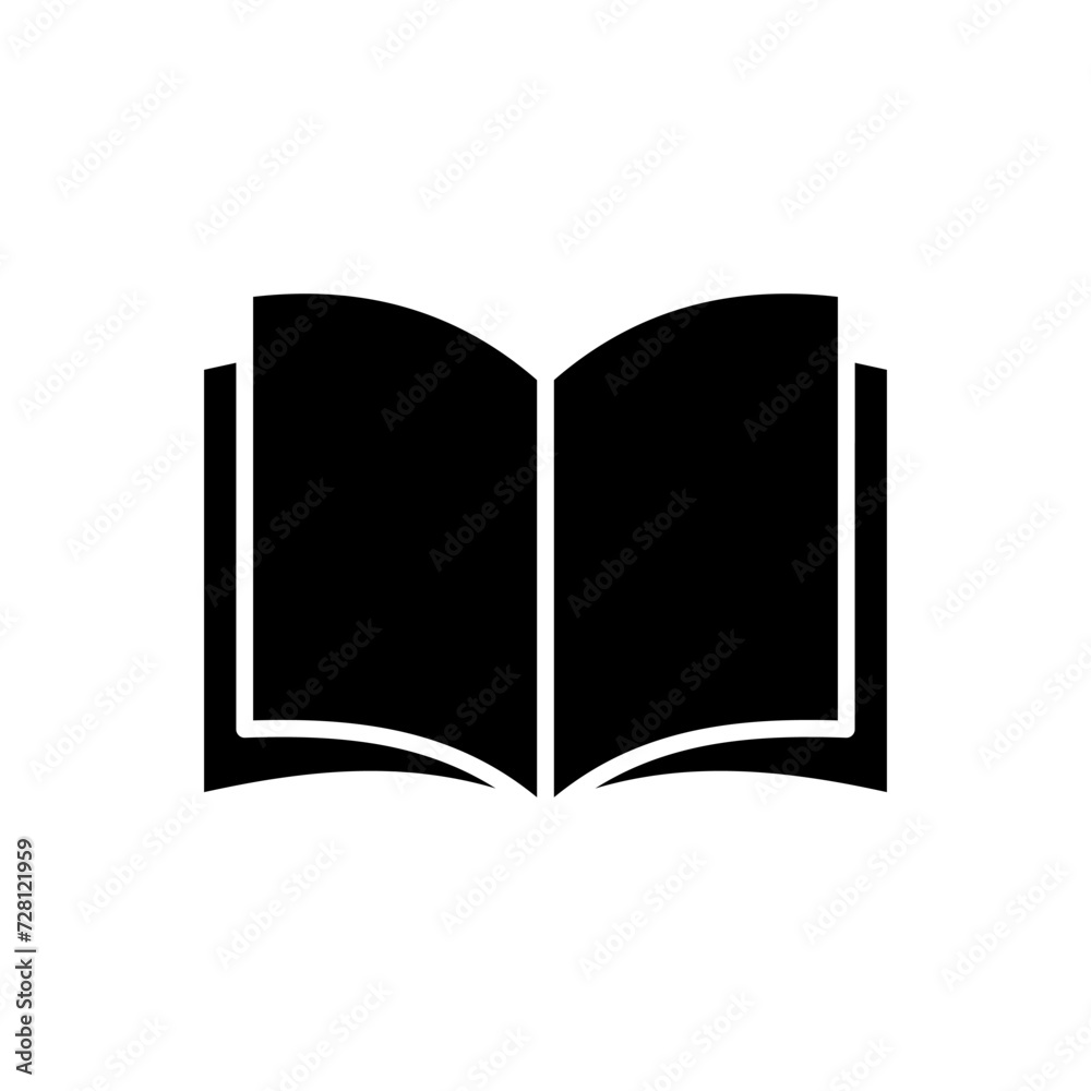 Book icon vector. open book icon vector. ebook icon Book icon vector. open book icon vector. ebook icon