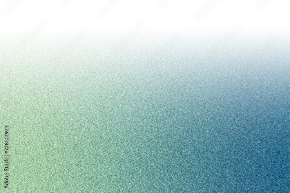 Light green and blue gradient abstract background texture with noise or grain. Grunge concept with transparent cutout - obrazy, fototapety, plakaty 