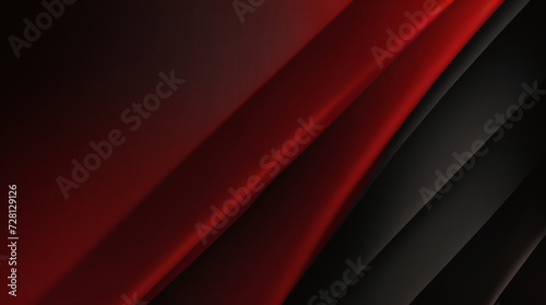 3D red gray techno abstract background overlap layer on dark space with rough decoration. Modern graphic design element cutout shape style concept for web banners, flyer, card, or brochure cover.