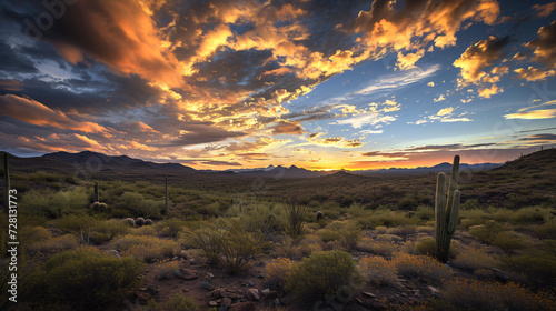 Arizona Desert Landscape photo
