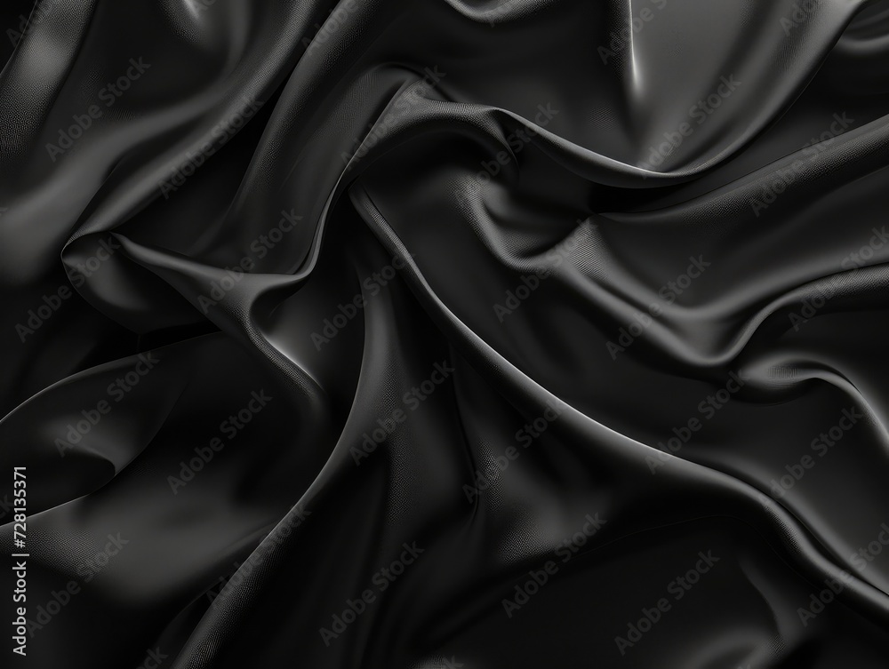 Fototapeta premium abstract smooth black background-closeup texture black color