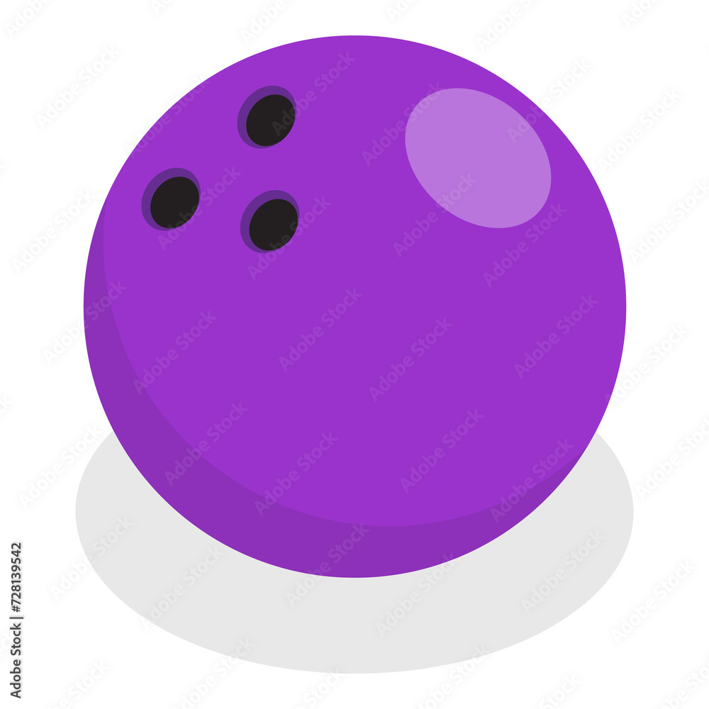 3D Isometric Flat Set of Various Sport Balls. Item 11 3D Isometric Flat Set of Various Sport Balls. Item 11