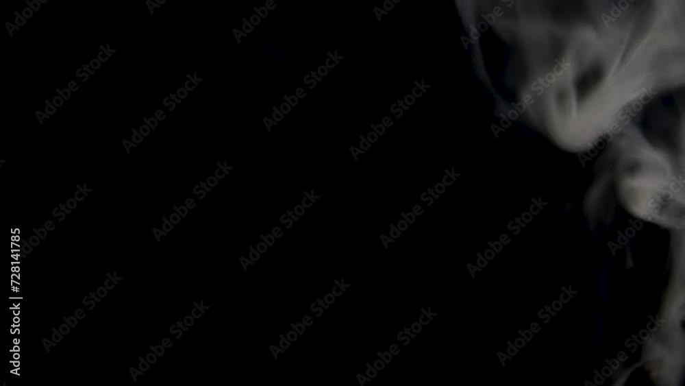 smoke on black background smoke on black background