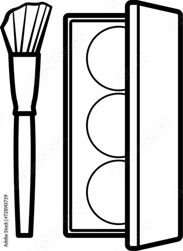 Contour Kit Outline Vector Illustration