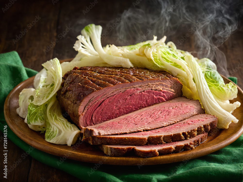 saint patricks day corned beef and cabbage