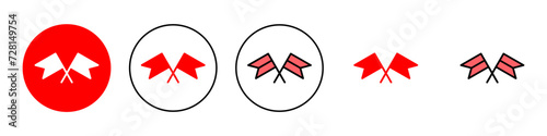 Free Download Flag icon set illustration. Gps location pin map. Location marker symbol. - GFXLoad