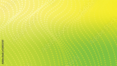abstract modern background dots pattern on yellow and green color gradient