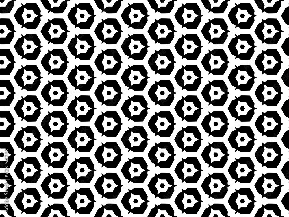 a black and white geometric pattern a black and white geometric pattern