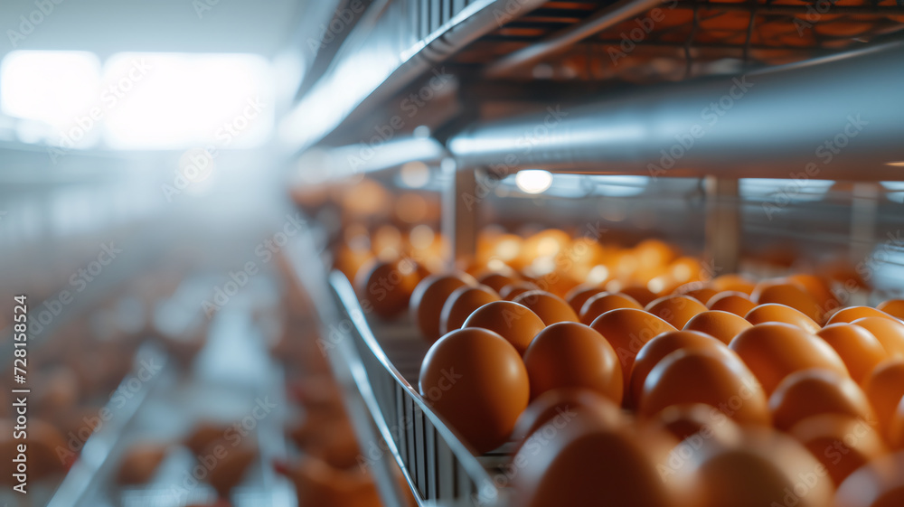 modern egg farming