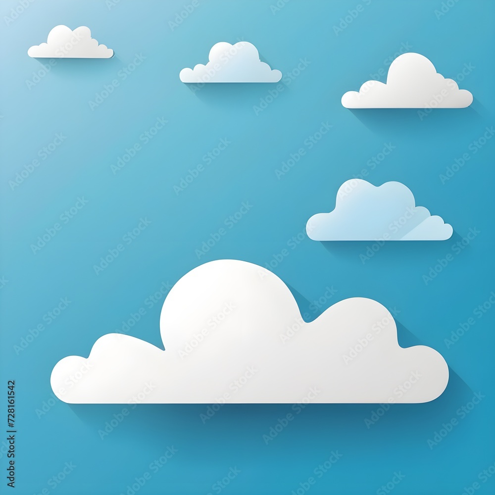 clouds on blue background clouds on blue background