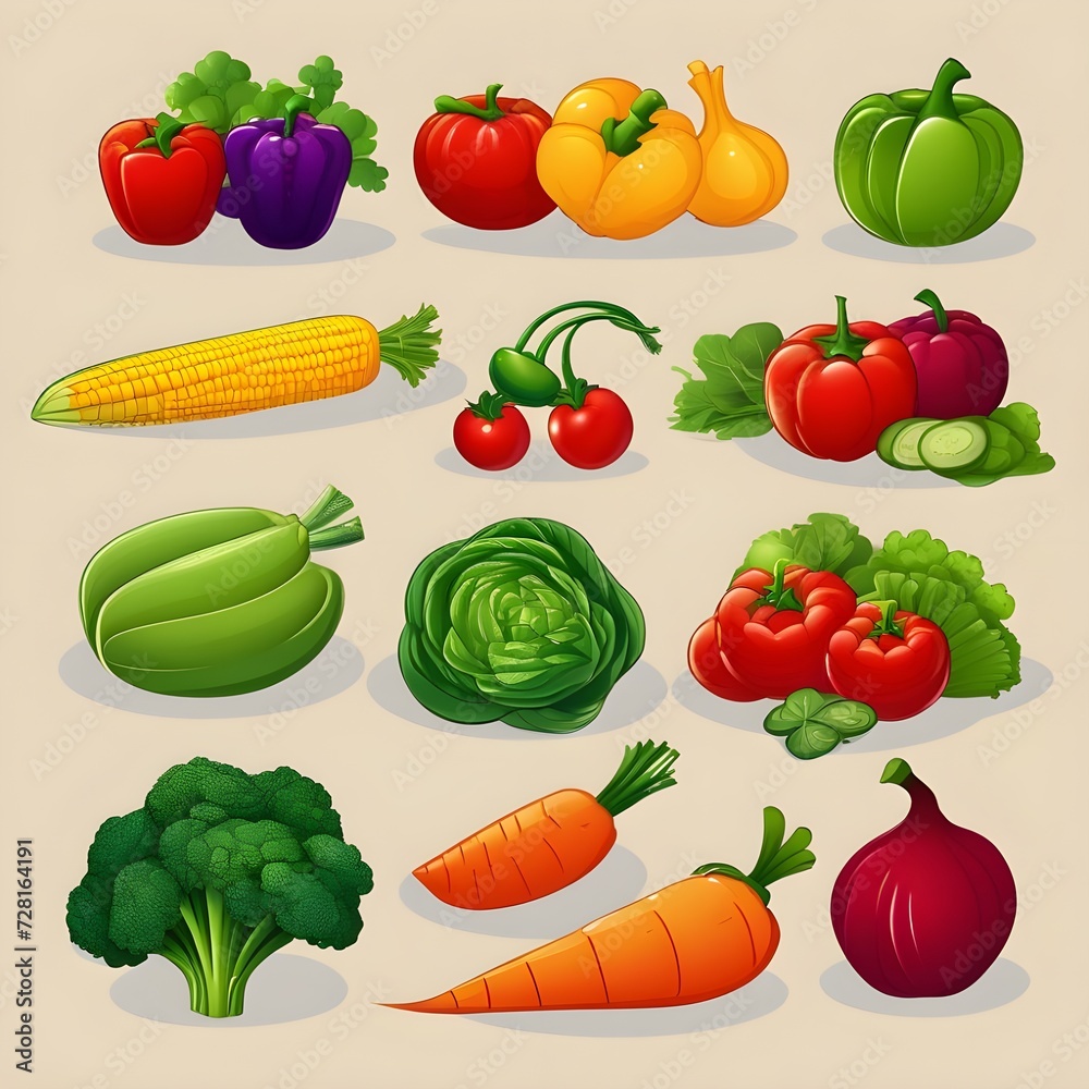collection of vegetables collection of vegetables