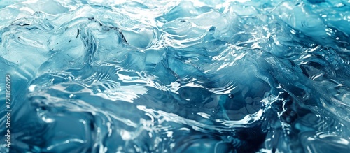 Mesmerizing Pure Water Texture: A Blend of Pureness and Aquatic Aspects in a Water Texture