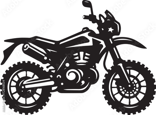 Motorbike vector illustration