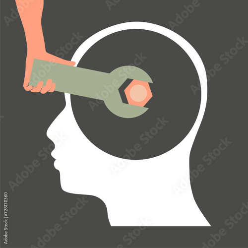Empathy and emotional feeling support with understanding about other people problem situations person concept. Help in relationship crisis with psychological therapy. Behavior correction metaphor