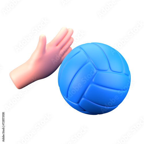Vollyball Hand Gesture Sports Hobby