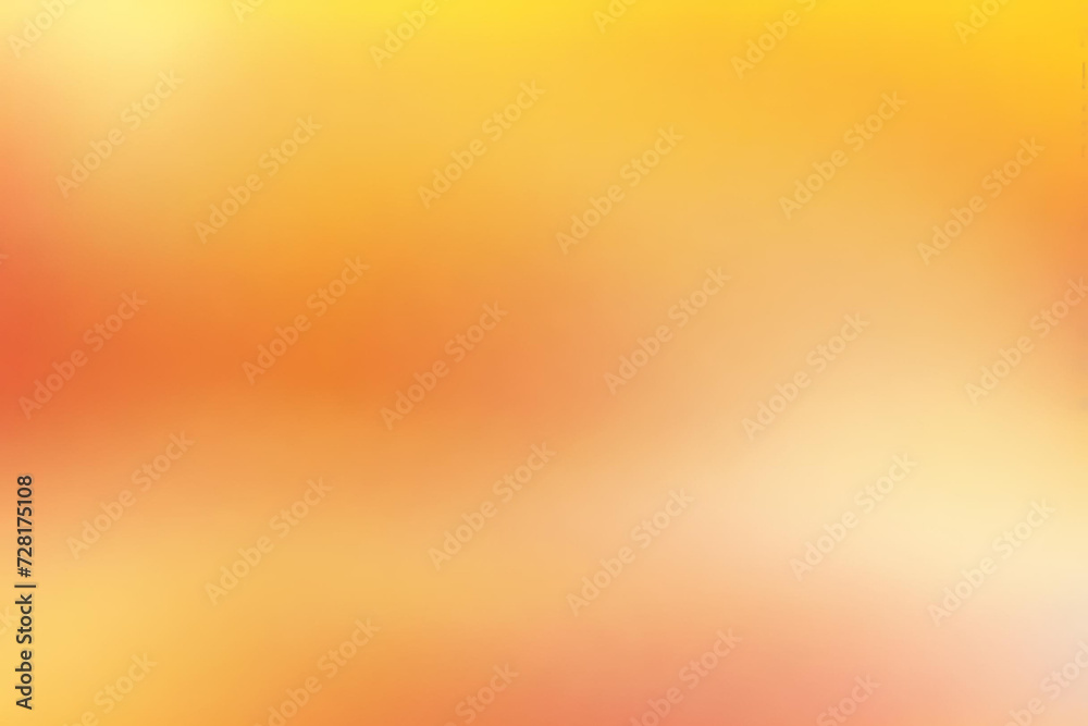 Abstract gradient smooth Blurred Bright Yellow-Orange background image