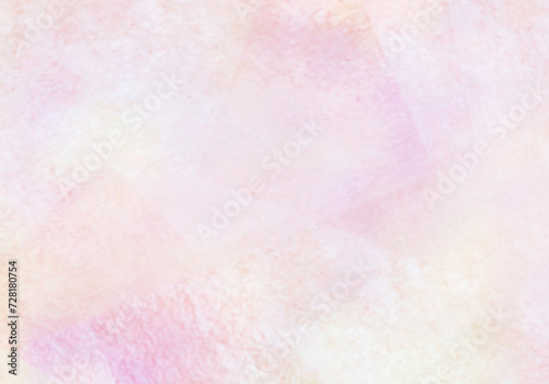 シンプルな水彩テクスチャー　桜色