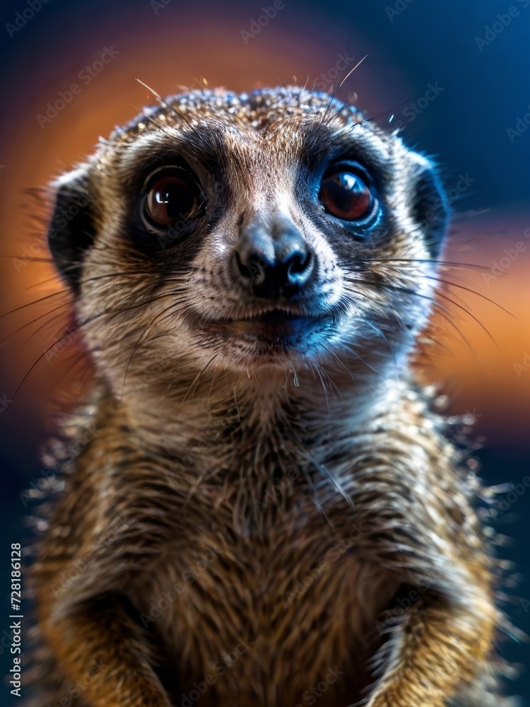 Fototapeta premium meerkat looking up