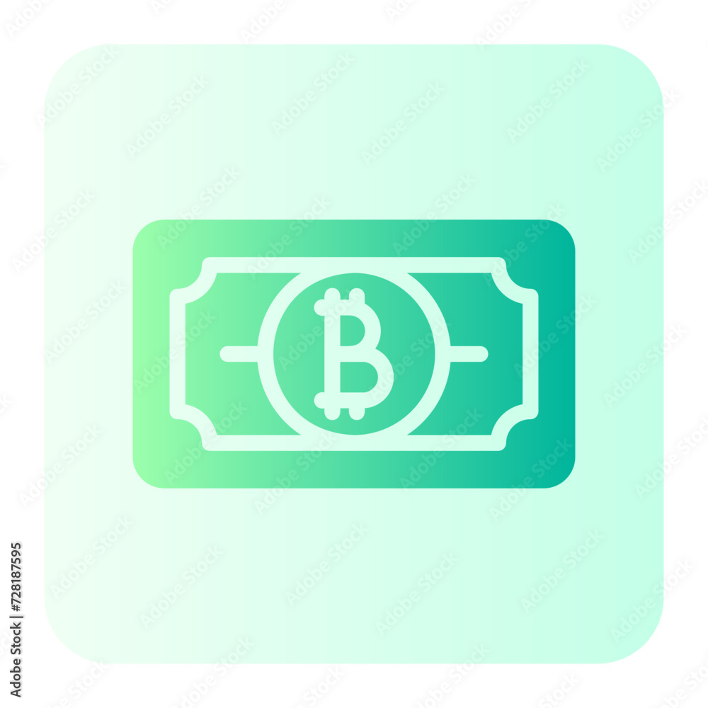 bill gradient icon bill gradient icon
