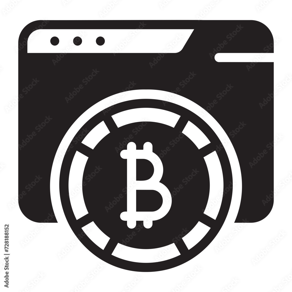 bitcoin glyph icon bitcoin glyph icon