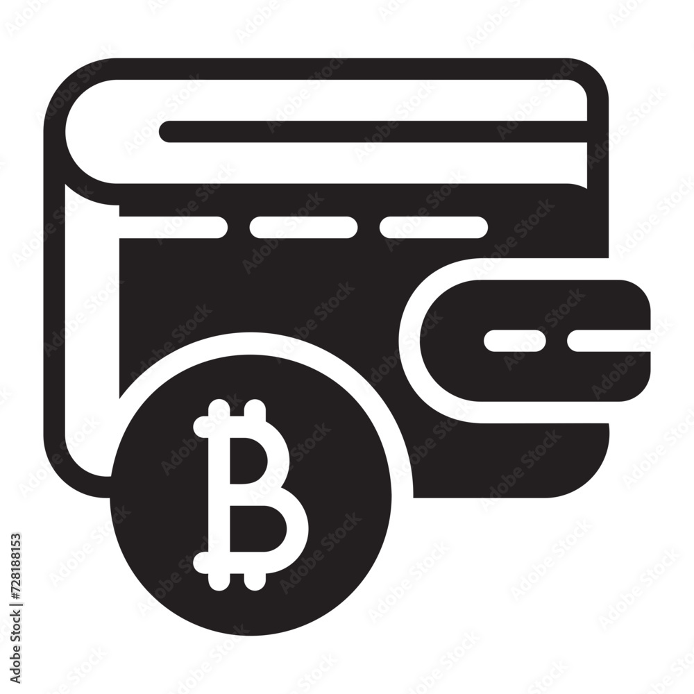 wallet glyph icon wallet glyph icon