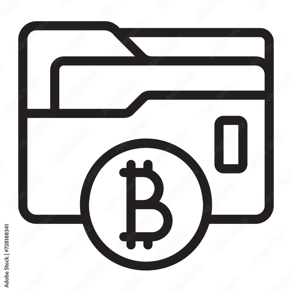 folder line icon folder line icon