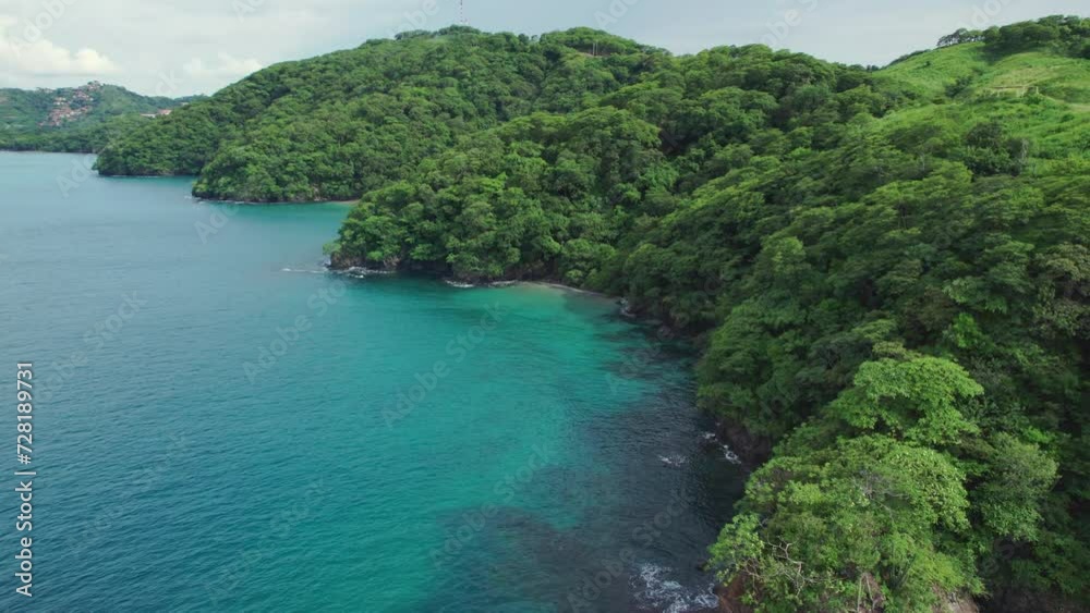 Drone view of Playa Penca in Guanacaste, Costa Rica Drone view of Playa Penca in Guanacaste, Costa Rica