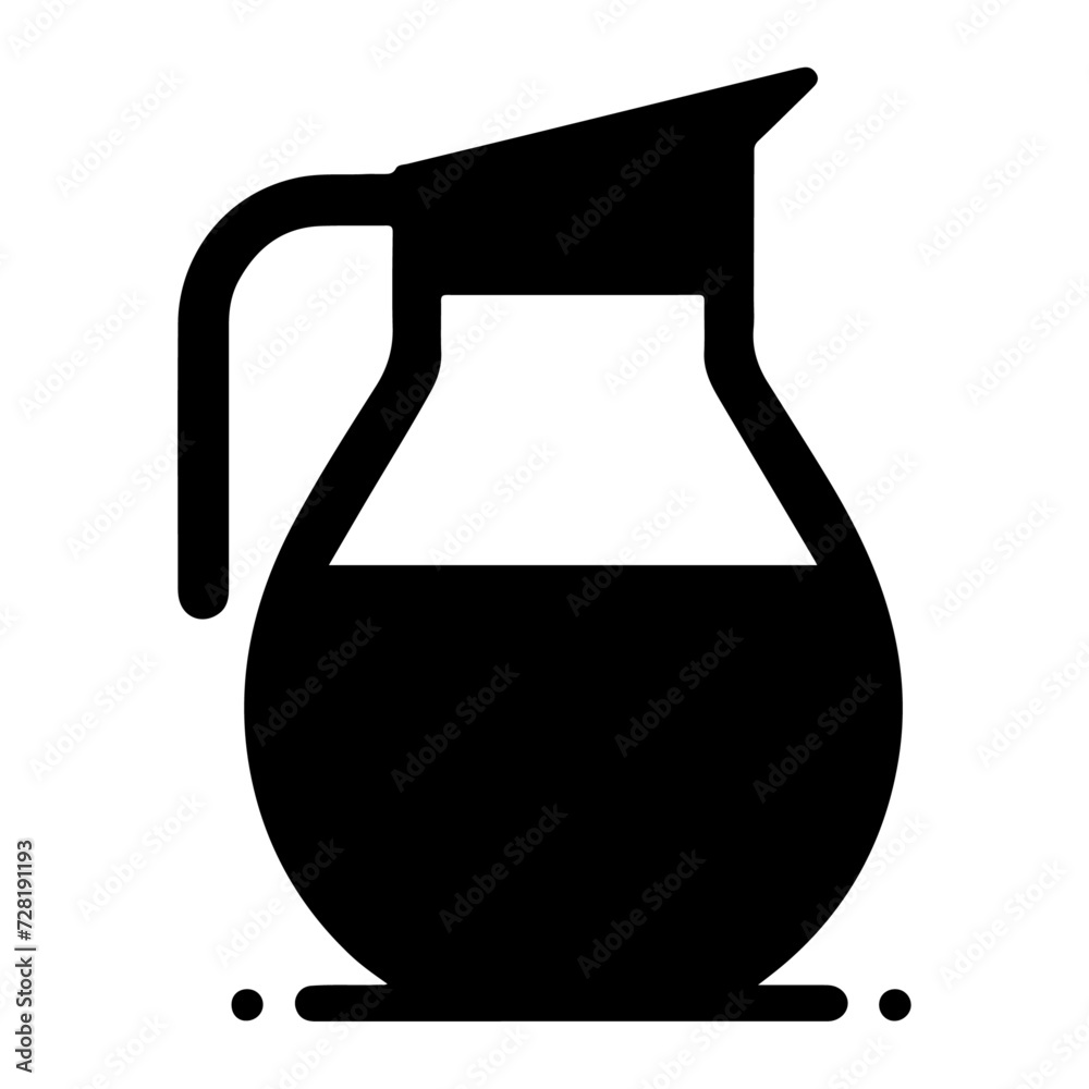 minimal water jug vector icon logo silhouette minimal water jug vector icon logo silhouette