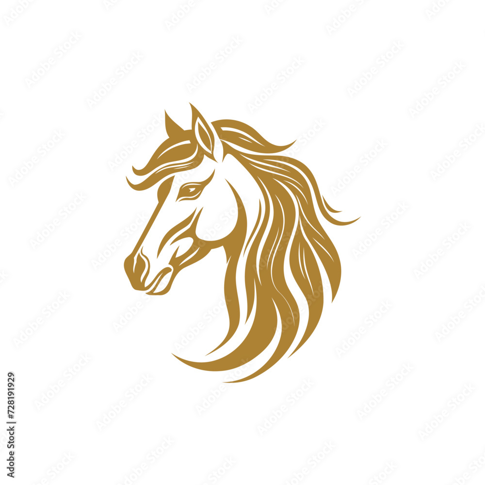 Horse logo design vector template Horse logo design vector template